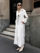 Пальто оверсайз Shein sz2408037557333277 M белое (100007700) - изображение 7