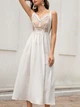 Сукня міді Shein sz25021300286539333 M біла (100007653) - зображення 2
