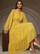 Платье макси Shein sz25082122387855620 L желтое (100007647) - изображение 1