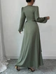 Сукня Shein sz2409071711303446 M хакі (100008372) - зображення 2