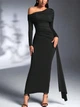 Платье Shein sz25021865525984445 XS черное (100012770) - изображение 5