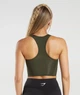 Спортивный топ Gymshark b7a4kc57 M хаки (100006806) - изображение 2