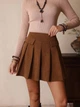 Вельветовая юбка Shein sz25062899987337373 S коричневая (100007509) - изображение 7