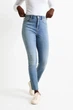 Джинси skinny із завищеною талією C&A 2223212c60 38 блакитні (100007067) - зображення 4