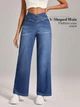 Джинси Shein sz25061678494433687 W30 блакитні (100008255) - зображення 3