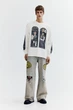 Джинси Loose fit Basquiat x Ev Bravado & Téla D'Amore x H&M 1212664001c61 W36L32 блакитні (100009477) - зображення 1
