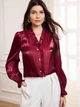 Блузка Shein sz25072104700247843 S красная (100007828) - изображение 1