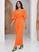 Комбинезон с вырезом Shein sz2312068727524477 S оранжевый (100007419) - изображение 7