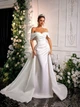 Весільна сукня Shein sz2411112978699959 L біла (100007526) - зображення 3