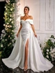 Весільна сукня Shein sz2411112978699959 L біла (100007526) - зображення 7