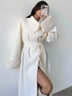 Пальто Shein sz25062647242356332 XS біле (100008339) - зображення 6