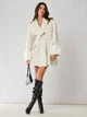 Пальто Shein sz2409138091859566 M белое (100008348) - изображение 1