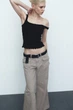 Джинси карго H&M 1216001005c34 38 сірі (100009403) - зображення 3
