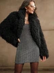 Шуба-тедди Shein sz2404209930099999 XS черная (100008045) - изображение 4
