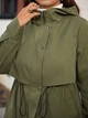 Куртка Shein sz25062719121041174 3XL зеленая (100007926) - изображение 8