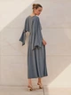 Костюм (платье, накидка) Shein sz2407292005865666 L серый (100007544) - изображение 2