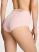Женские трусики Victoria's Secret (2729986598494) Logo Heart Pointelle Modern Brief XL розовые - изображение 2