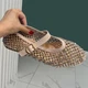 Балетки женские Ideal shoes 39 24,5 см бежевые 16 - изображение 3