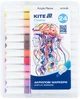 Набор маркеров акриловых Jumbo Kite Creative 24 цвета (K-1291) - изображение 1