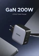 Зарядний пристрій UGREEN 200W GaN Nexode, 4 порти, 2×GaN, PD 3.1, QC4.0, QC3.0, швидке заряджання для ноутбука - зображення 1