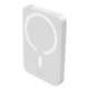 Powerbank павербанк УМБ Baseus Magnetic Mini Air Wireless Fast Charge 6000mAh 20W White (P10059002223-00) - зображення 5