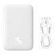 Powerbank павербанк УМБ Baseus Magnetic Mini Air Wireless Fast Charge 6000mAh 20W White (P10059002223-00) - зображення 9