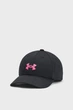 Дитяча чорна кепка UA Blitzing Adj Under Armour OSFM 1376714-001 - зображення 1
