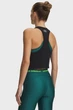 Майка жіноча чорна Tech Sport Mesh Crop Tank Under Armour SM 6011229-001 - зображення 2