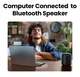 Адаптер для ПК UGREEN CM748 під керуванням Windows 11/10/8.1 Bluetooth 6.0 приймач та передавач для клавіатури/миші Black (75073) - зображення 2
