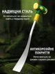 Садовий кореневидалявач ручний з нержавіючої сталі 33 см з ергономічною пластиковою ручкою для видалення бур’янів - зображення 4