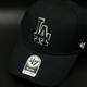 Черная кепка 47 Brand MLB Los Angeles Dodgers B-MVPSP12WBP-BKD - изображение 2