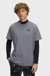 Чоловіча сіра футболка UA M LOGO EMB HEAVYWEIGHT SS Under Armour XXL 1373997-024 - изображение 1
