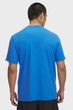 Чоловіча спортивна футболка Under Armour COLLEGE CREST LOGO SS 6005611-402 синя бавовняна Розмір M - зображення 2