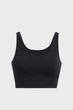 Жіночий чорний топ Meridian Fitted Crop Tank Under Armour XS 1379153-001 - изображение 5