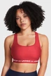 Жіночий червоний топ Crossback Mid Bra Under Armour SM 1361034-814 - изображение 2