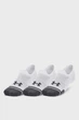 Білі шкарпетки (3 пари) UA Performance Tech 3pk ULT Under Armour XL 1379502-100 - изображение 1