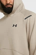 Чоловіче бежеве худі UA Unstoppable Flc HD Under Armour M 1383042-203 - изображение 4