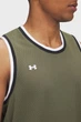 Чоловіча оливкова майка UA Zone Pro Mesh Tank Under Armour M 1390118-390 - изображение 2