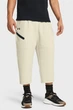 Чоловічі бежеві спортивні штани Unstoppable Flc Baggy Crop Under Armour M 1384010-273 - изображение 1