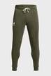 Чоловічі зелені спортивні штани UA Rival Terry Jogger Under Armour SM 1380843-390 - изображение 5