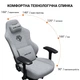 Крісло для геймерів Anda Seat Phantom 3 Pro Size L Dark Gray Linen Fabric (AD18YC-06-GB-F) ( 11090 ) - изображение 10