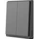 Вимикач із нульовою лінією Aqara Smart Wall Switch E1 QBKG41LM Grey - зображення 1