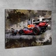 Картина з болідом - Formula 1 ART - 40х60 см - зображення 1