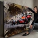 Картина з болідом - Formula 1 ART - 40х60 см - зображення 4