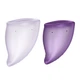 Набір менструальних чаш Fun Factory FUN CUP EXPLORE KIT, 2 шт., Multicolored Violet, об'єми 20 та 30 мл - зображення 2