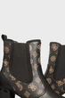 Жіночі чорні шкіряні ботильйони SABINA brown Guess 36 FL7SABLEA10 - зображення 2
