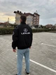Мужская куртка бомбер Lexus черного цвета в гоночном стиле Лексус М - изображение 7