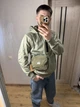 Сумка через плече Stussy Canvas з бавовни, хакі - зображення 2