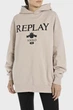 Жіноче бежеве худі Replay XS W3100B.000.23650P - изображение 1