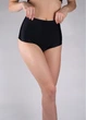 Трусики-хіпстери шортиками високі чорні 50 (XL) - зображення 4